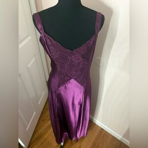 Victoria's Secret Satin Purple Chemise